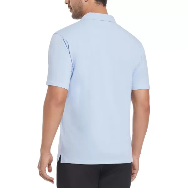 Alex Vando Mens Cotton Polo Shirts V-Neck Short Sleeve Casual Shirts for Men