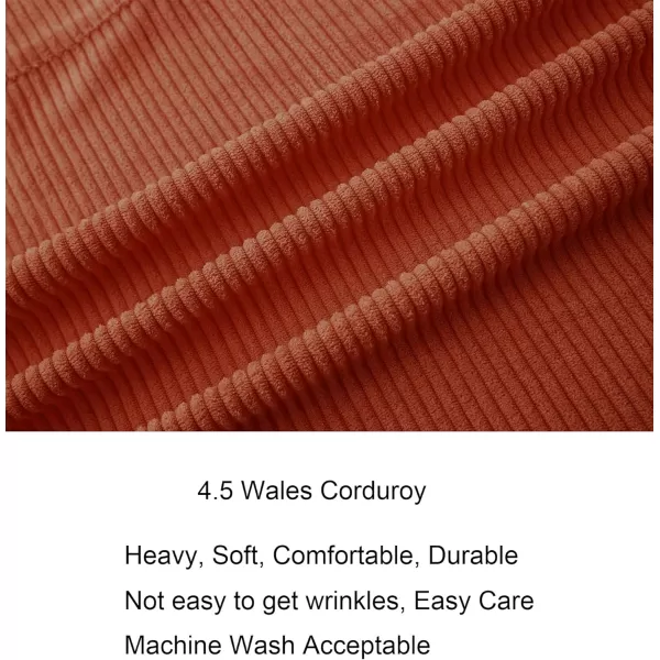 Alex Vando Womens Corduroy Shirts Flatter and Soft Button Down Shirts for Women