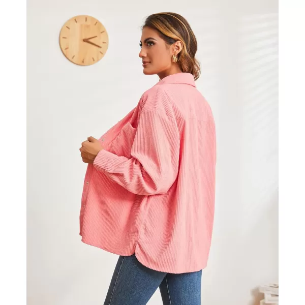 Alex Vando Womens Corduroy Shirts Flatter and Soft Button Down Shirts for Women