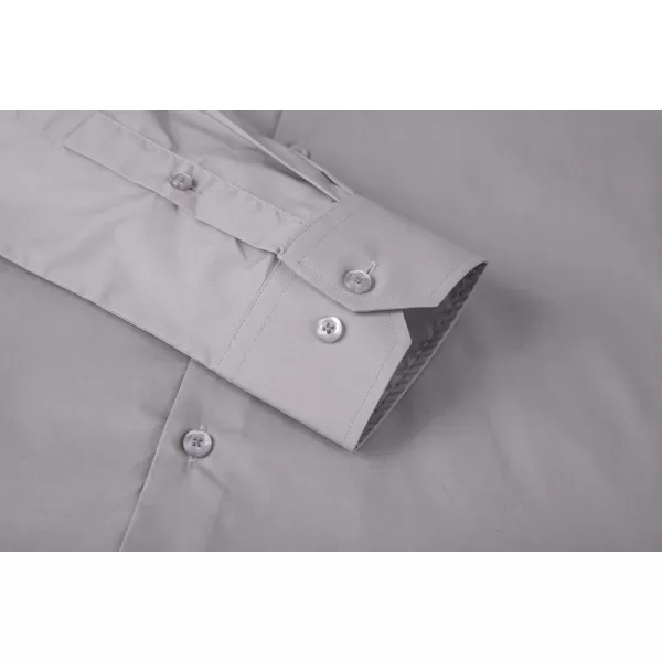 Alex Vando Mens Dress Shirt Easy Care Slim Fit Long Sleeve Cotton Stretch Button Down Shirt
