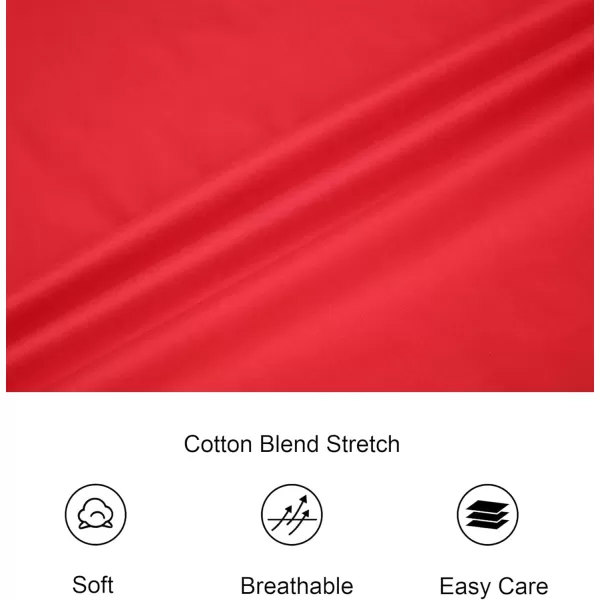 Alex Vando Mens Dress Shirt Easy Care Slim Fit Long Sleeve Cotton Stretch Button Down Shirt