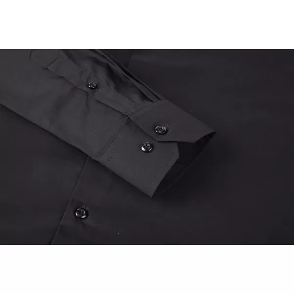 Alex Vando Mens Dress Shirt Easy Care Slim Fit Long Sleeve Cotton Stretch Button Down Shirt