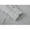 imageAlex Vando Mens Seersucker Dress Shirts Striped Business Casual Cotton Shirts for MenBlack Stripe