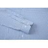 imageAlex Vando Mens Seersucker Dress Shirts Striped Business Casual Cotton Shirts for MenBlue Check