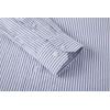imageAlex Vando Mens Seersucker Dress Shirts Striped Business Casual Cotton Shirts for MenBlue Stripe