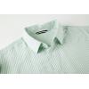 imageAlex Vando Mens Seersucker Dress Shirts Striped Business Casual Cotton Shirts for MenGreen Stripe
