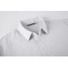 imageAlex Vando Mens Seersucker Dress Shirts Striped Business Casual Cotton Shirts for MenKhaki Stripe