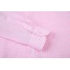 imageAlex Vando Mens Seersucker Dress Shirts Striped Business Casual Cotton Shirts for MenPink Check