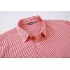 imageAlex Vando Mens Seersucker Dress Shirts Striped Business Casual Cotton Shirts for MenRed Stripe
