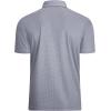 imageAlex Vando Mens Golf Shirt Moisture Wicking Classic Print Golf Shirts for MenBlack Dots