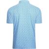 imageAlex Vando Mens Golf Shirt Moisture Wicking Classic Print Golf Shirts for MenBlue Flower