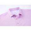 imageAlex Vando Mens Golf Shirt Moisture Wicking Classic Print Golf Shirts for MenPink Dots