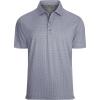 imageAlex Vando Mens Golf Shirt Moisture Wicking Classic Print Golf Shirts for MenBlack Dots