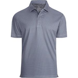 imageAlex Vando Mens Golf Shirt Moisture Wicking Classic Print Golf Shirts for MenGrey Square