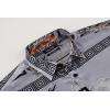 imageAlex Vando Mens Digital Printing Dress Shirts IronFree Regular Fit Party Button Down ShirtGrey