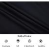 imageAlex Vando Mens Knitted Dress Shirts 8Way Stretch Easy Care Solid Short Sleeve Shirt for MenBlack