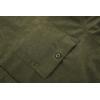 imageAlex Vando Mens Button Down Shirts Regular Fit Long Sleeve Casual Plaid Flannel ShirtCorduroy Army