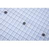 imageAlex Vando Mens Button Down Shirts Wrinkle Free 4Way Stretch Print Business Casual Shirt07 Blue Check