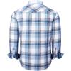 imageAlex Vando Mens Button Down Shirts Wrinkle Free 4Way Stretch Print Business Casual ShirtWestern White 51