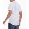 imageAlex Vando Mens Button Down Shirts Wrinkle Free 4Way Stretch Short Sleeve Business Casual ShirtPurple 01