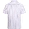 imageAlex Vando Mens Button Down Shirts Wrinkle Free 4Way Stretch Short Sleeve Business Casual ShirtPurple 01