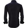 imageAlex Vando Mens Printed Dress Shirts Long Sleeve Regular Fit Button Down Shirt402 Navy