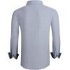 imageAlex Vando Mens Printed Dress Shirts Long Sleeve Regular Fit Button Down ShirtBlack Square 82