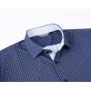 imageAlex Vando Mens Printed Dress Shirts Long Sleeve Regular Fit Button Down ShirtNavy Dots 68