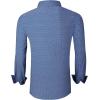 imageAlex Vando Mens Printed Dress Shirts Long Sleeve Regular Fit Button Down ShirtNavy Flower
