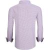 imageAlex Vando Mens Printed Dress Shirts Long Sleeve Regular Fit Button Down ShirtWine Black Square