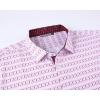 imageAlex Vando Mens Printed Dress Shirts Long Sleeve Regular Fit Button Down ShirtWine Diamond 74