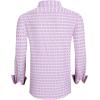 imageAlex Vando Mens Printed Dress Shirts Long Sleeve Regular Fit Button Down ShirtWine Diamond 74