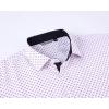 imageAlex Vando Mens Printed Dress Shirts Long Sleeve Regular Fit Button Down ShirtWine Hexagon 09