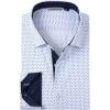 imageAlex Vando Mens Printed Dress Shirts Long Sleeve Regular Fit Button Down ShirtTurquoise Dots 05