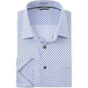 imageAlex Vando Mens Printed Dress Shirts Long Sleeve Regular Fit Button Down ShirtWhite Flower
