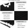 imageAlex Vando Mens Knit Polo Shirts Casual Short Sleeve Johnny Collar Golf ShirtsBlack