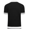 imageAlex Vando Mens Knit Polo Shirts Casual Short Sleeve Johnny Collar Golf ShirtsBlack