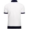 imageAlex Vando Mens Knit Polo Shirts Casual Short Sleeve Johnny Collar Golf ShirtsWhite