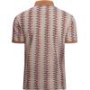 imageAlex Vando Mens Lace Polo Shirts Fashion Vibrant Short Sleeve Casual Shirts for MenKhaki