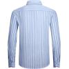 imageAlex Vando Mens Linen Long Sleeve Casual Button Down Shirt for Men Beach Wedding ShirtsBlue