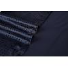 imageAlex Vando Mens Luxury Flocked Satin Shirt Long Sleeve Stylish Button Down for Nightlife Events and Bold FashionSquare Navy