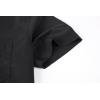 imageAlex Vando Mens Short Sleeve Dress Shirt Solid Cotton Stretch Button Down Shirt with PocketBlack