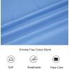 imageAlex Vando Mens Short Sleeve Dress Shirt Solid Cotton Stretch Button Down Shirt with PocketBlue