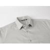 imageAlex Vando Mens Short Sleeve Dress Shirt Solid Cotton Stretch Button Down Shirt with PocketGrey