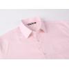 imageAlex Vando Mens Short Sleeve Dress Shirt Solid Cotton Stretch Button Down Shirt with PocketPink