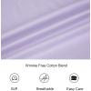 imageAlex Vando Mens Short Sleeve Dress Shirt Solid Cotton Stretch Button Down Shirt with PocketPurple