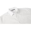 imageAlex Vando Mens Short Sleeve Dress Shirt Solid Cotton Stretch Button Down Shirt with PocketWhite
