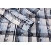 imageAlex Vando Mens Snow Washed Flannel Shirts Regular Fit Long Sleeve Casual Plaid Button Down ShirtDistressed Blue