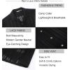 imageAlex Vando Mens Summer Shirts See Through Sheer Lace Casual Short Sleeve Button Down Beach Shirt135 Black