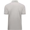 imageAlex Vando Mens Zipper Golf Shirt Moisture Wicking Zip Up Solid Fashion Polo ShirtsGrey